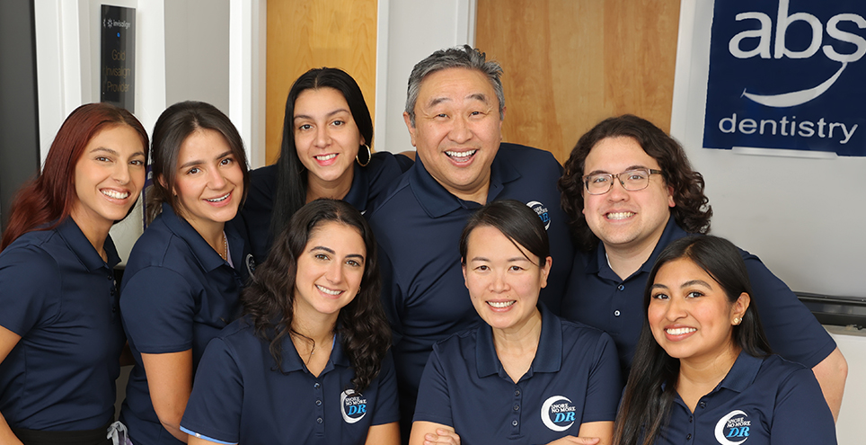 Best Fort Lee Dentist: Dr. Jin, Dr. Schneider and staff members from ABS and Snore No More Doctors